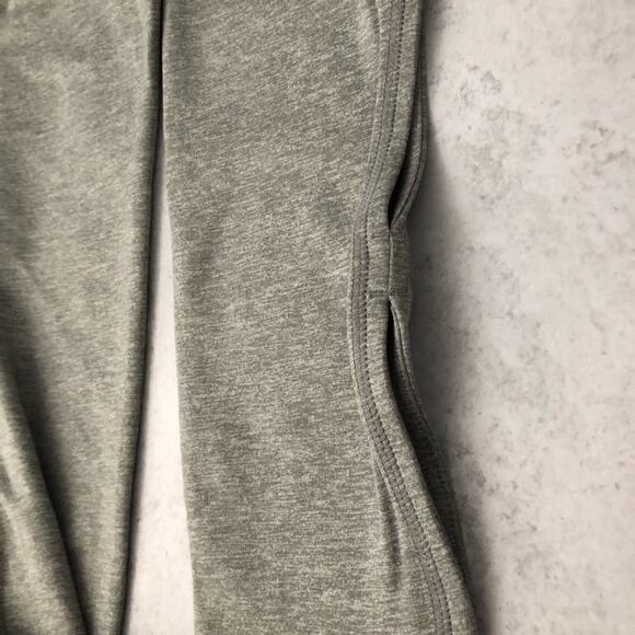 Free People FP Movement Gray High Waist Cut Out Crop Leggings NEW - Picture 3 of 6